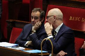 Opening of PLFSS debate at the National Assembly