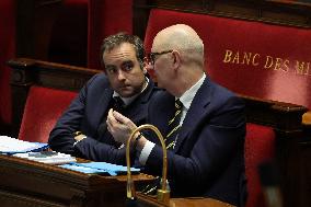 Opening of PLFSS debate at the National Assembly