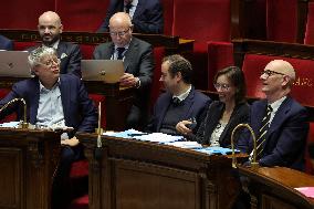 Opening of PLFSS debate at the National Assembly