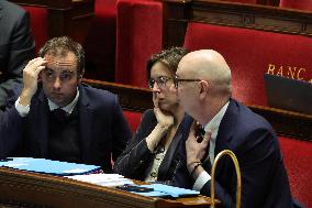 Opening of PLFSS debate at the National Assembly