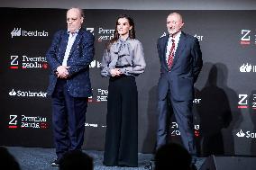 Queen Letizia At Zenda Awards - Madrid