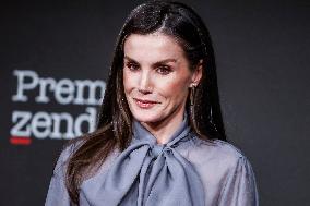 Queen Letizia At Zenda Awards - Madrid