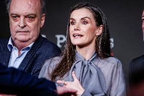 Queen Letizia At Zenda Awards - Madrid