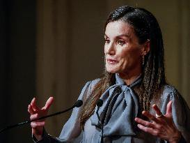 Queen Letizia At Zenda Awards - Madrid