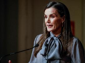 Queen Letizia At Zenda Awards - Madrid