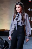 Queen Letizia At Zenda Awards - Madrid