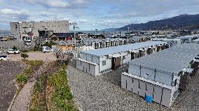 Temporary housing for Noto Peninsula quake victims