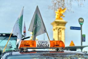Farmers Protest In Front Of The National Assembly - Paris