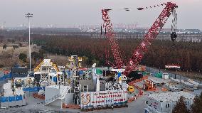 Chongtai Yangtze River Tunnel Construction