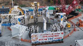 Chongtai Yangtze River Tunnel Construction