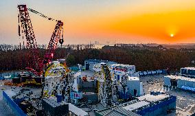 Chongtai Yangtze River Tunnel Construction