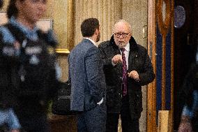 Front National Trial on suspicion of embezzlement of European public funds - Paris