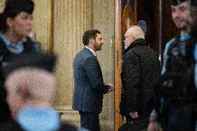 Front National Trial on suspicion of embezzlement of European public funds - Paris