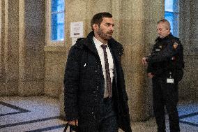 Front National Trial on suspicion of embezzlement of European public funds - Paris