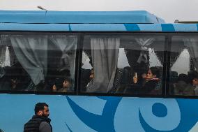 Return Displaced Residents Aleppo Syria