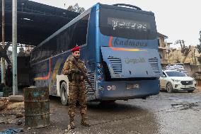 Return Displaced Residents Aleppo Syria