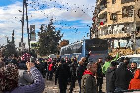 Return Displaced Residents Aleppo Syria