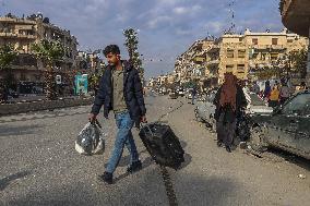 Civilians Flee Aleppo Amid Kurdish-Government Clashes - Syria