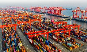 Taicang Port Container Trade