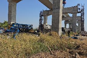 At Least 22 Dead as Crane Collapses onto Train - Thailand