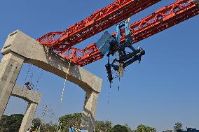 At Least 22 Dead as Crane Collapses onto Train - Thailand