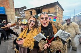 Carnival Celebration in The Village of Vevcani - North Macedonia