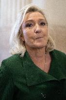 Front National Trial on suspicion of embezzlement of European public funds - Paris