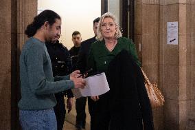 Front National Trial on suspicion of embezzlement of European public funds - Paris