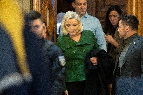 Front National Trial on suspicion of embezzlement of European public funds - Paris