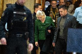 Front National Trial on suspicion of embezzlement of European public funds - Paris