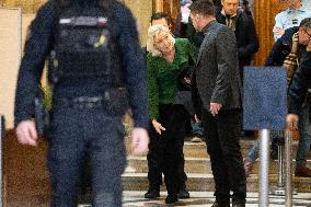 Front National Trial on suspicion of embezzlement of European public funds - Paris