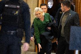 Front National Trial on suspicion of embezzlement of European public funds - Paris