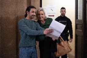 Front National Trial on suspicion of embezzlement of European public funds - Paris