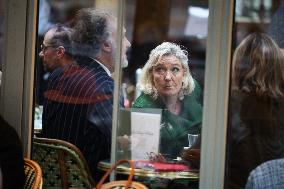 Marine Le Pen After Participating at Appeal Trial - Paris