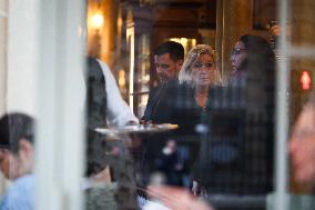Marine Le Pen After Participating at Appeal Trial - Paris