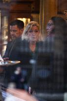 Marine Le Pen After Participating at Appeal Trial - Paris
