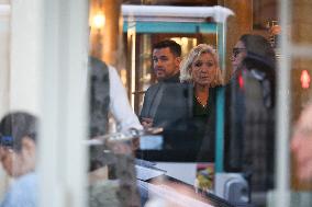Marine Le Pen After Participating at Appeal Trial - Paris