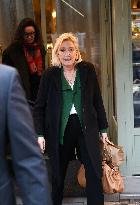 Marine Le Pen After Participating at Appeal Trial - Paris
