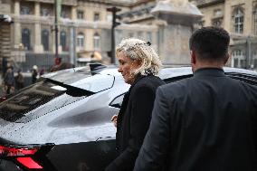 Marine Le Pen After Participating at Appeal Trial - Paris