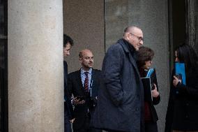 Weekly Cabinet Meeting - Paris