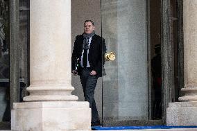 Weekly Cabinet Meeting - Paris