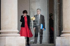 Weekly Cabinet Meeting - Paris