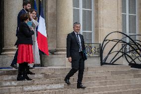 Weekly Cabinet Meeting - Paris