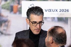 Paris' Mayor delivers a speech for the 2026 whishes - Paris AJ