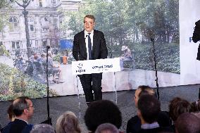 Paris' Mayor delivers a speech for the 2026 whishes - Paris AJ