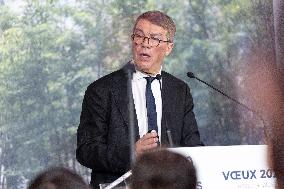 Paris' Mayor delivers a speech for the 2026 whishes - Paris AJ