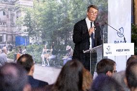 Paris' Mayor delivers a speech for the 2026 whishes - Paris AJ