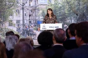 Paris' Mayor delivers a speech for the 2026 whishes - Paris AJ