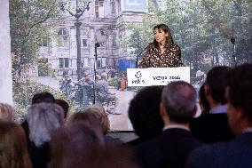 Paris' Mayor delivers a speech for the 2026 whishes - Paris AJ