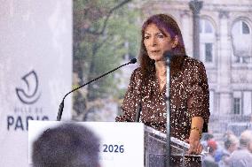 Paris' Mayor delivers a speech for the 2026 whishes - Paris AJ